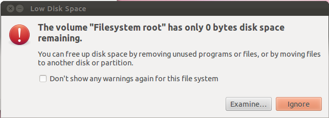 File System Root Error